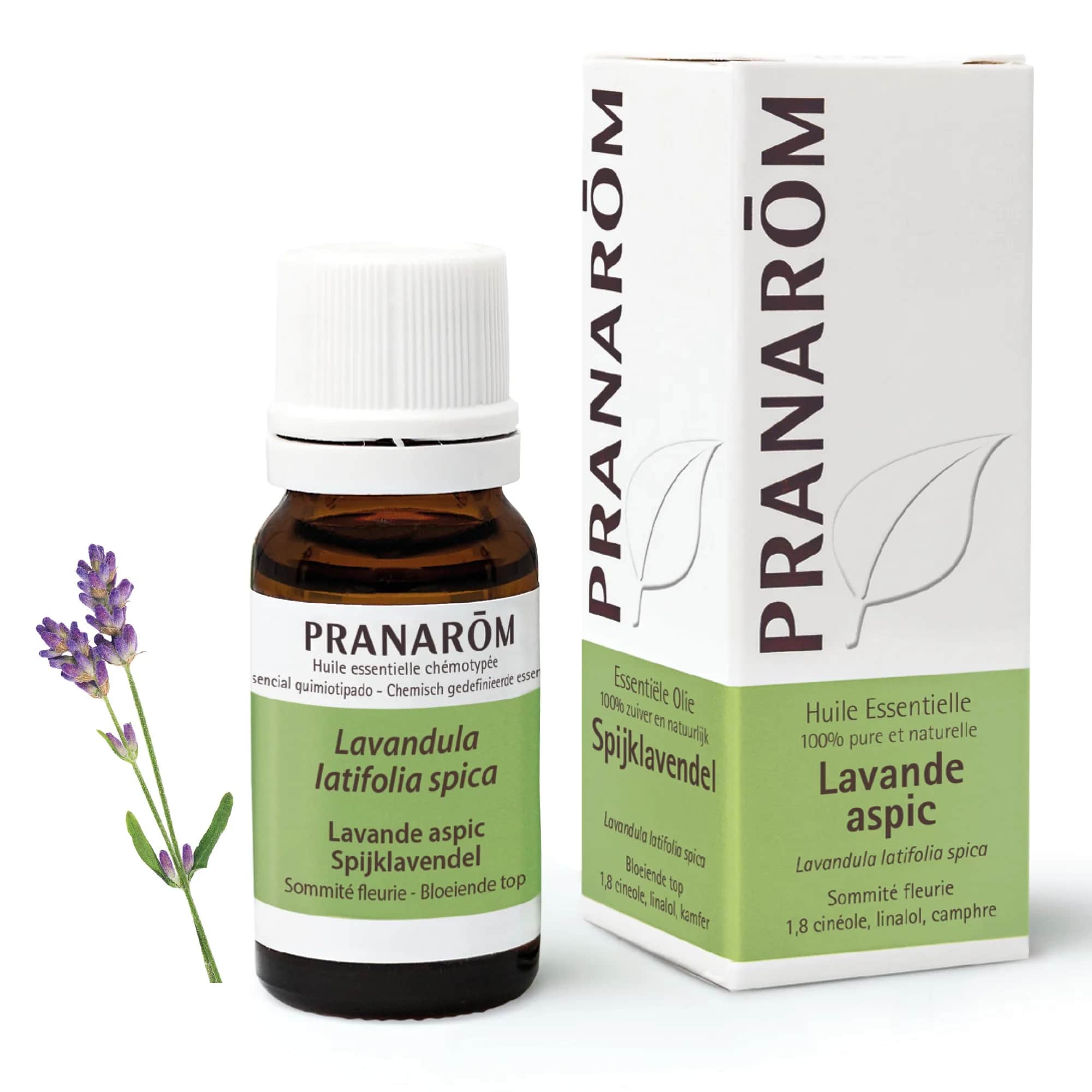 HE Lavande Aspic Sommité Fleurie BIO 10ml