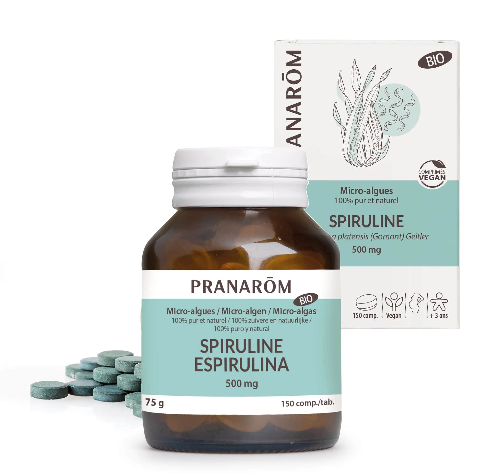 Spiruline BIO 150 comprimés