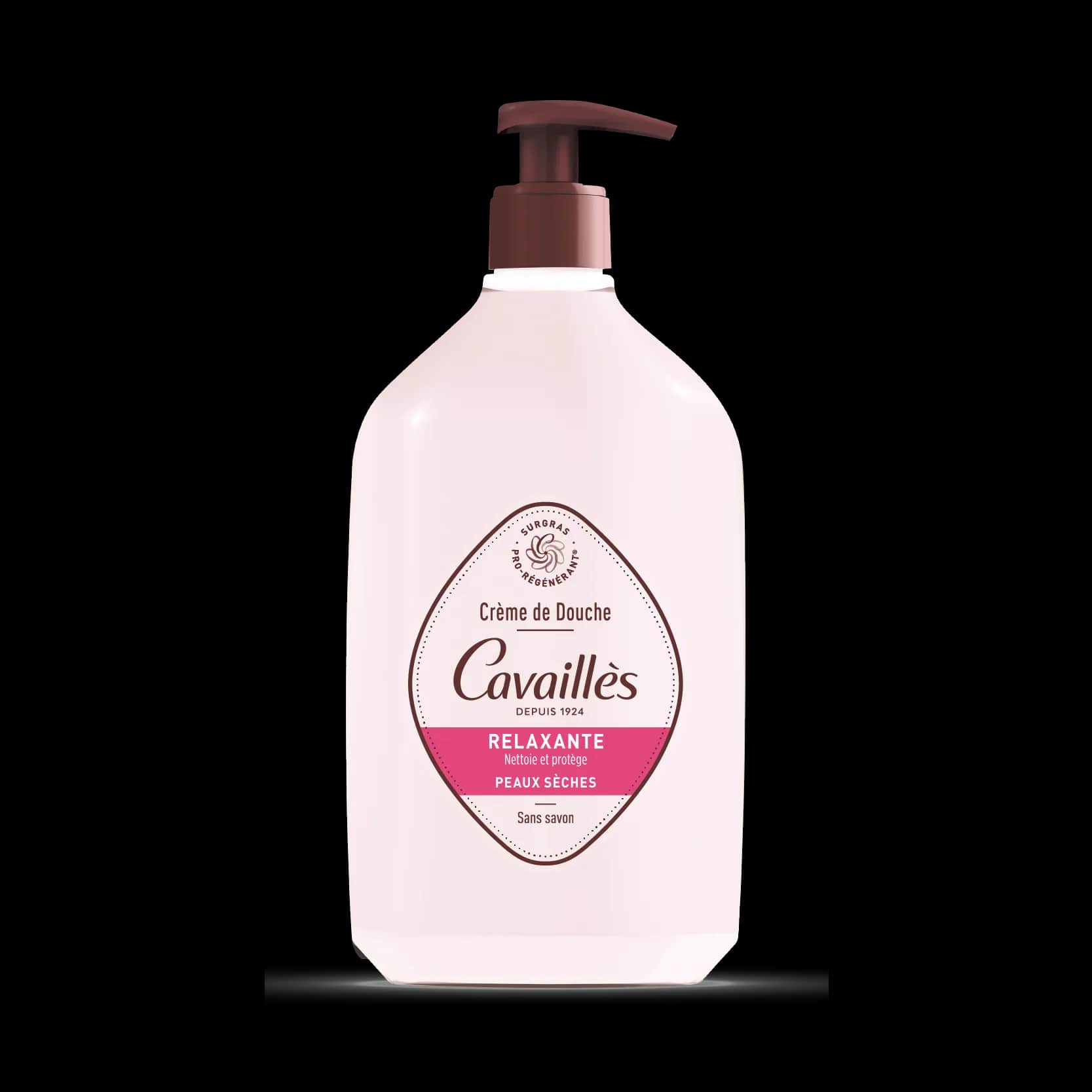 Crème de douche beurre Relaxante (Amande & Rose) 750ml