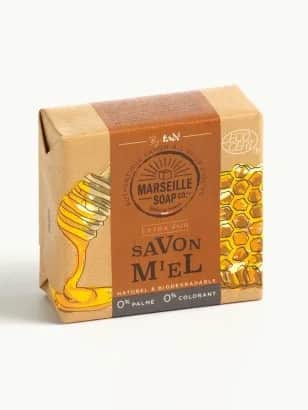 Savon Marseille Miel certifié 100g