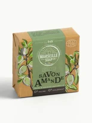 Savon Marseille Amande certifié 100g