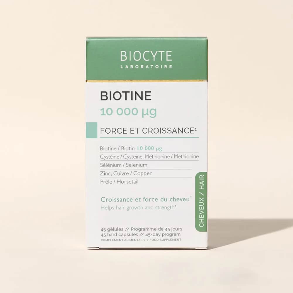 Biotine 10000µg 45 gélules