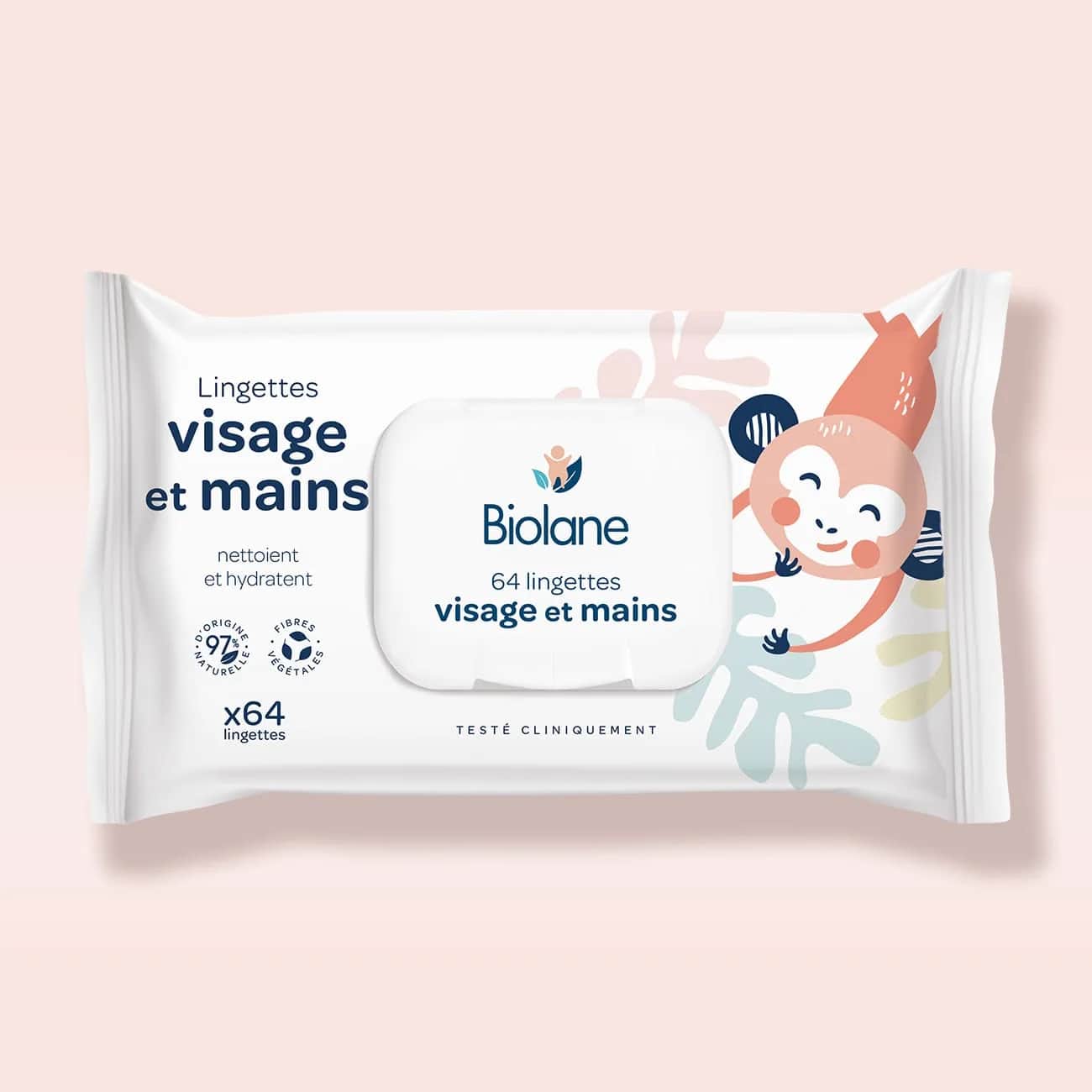 Lingettes Visage et Mains x64