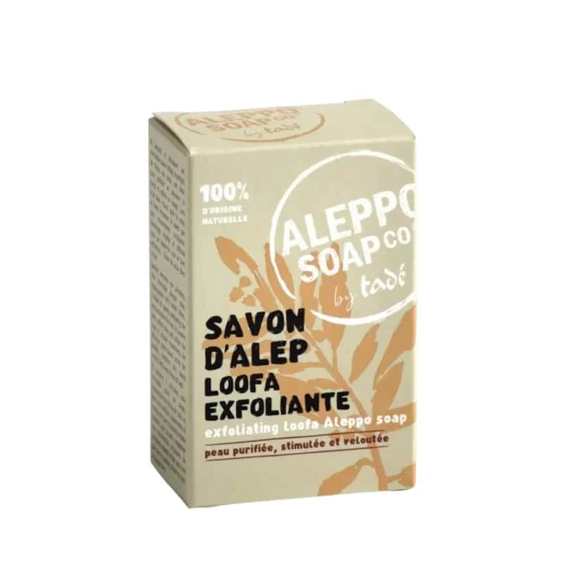 Savon d'Alep Exfoliant à la Poudre de Loofah 150g - Peau grasse