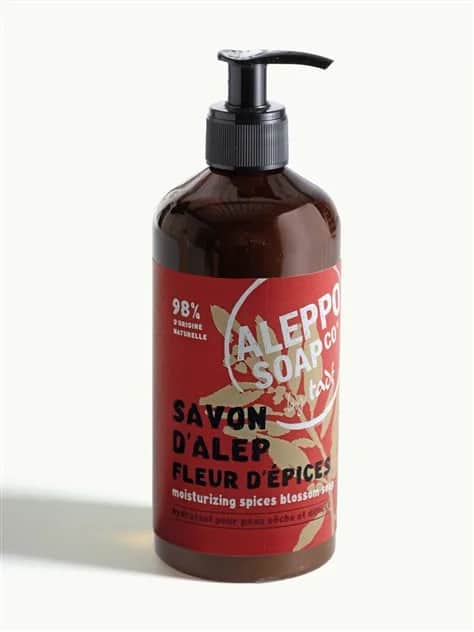 Savon d'Alep Liquide Fleur d'Épices 500ml