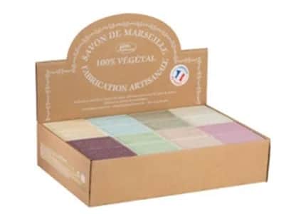 Savon Marseille 125gr Présentoir n°1
