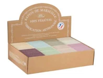 Savon Marseille 125gr Présentoir n°4