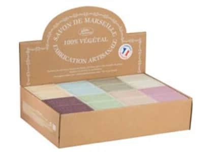 Savon Marseille 125gr Présentoir n°5