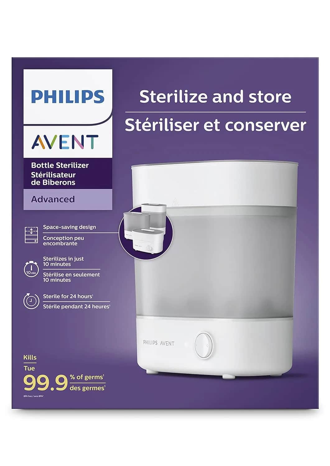 Stérilisateur Electronique Vapeur 4 en 1
