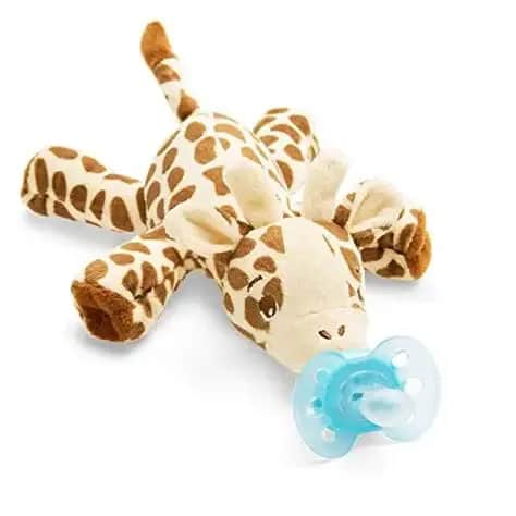 Sucette + doudou 0-6M Girafe