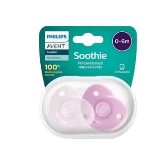 Sucettes Soothie 0-6 Girl
