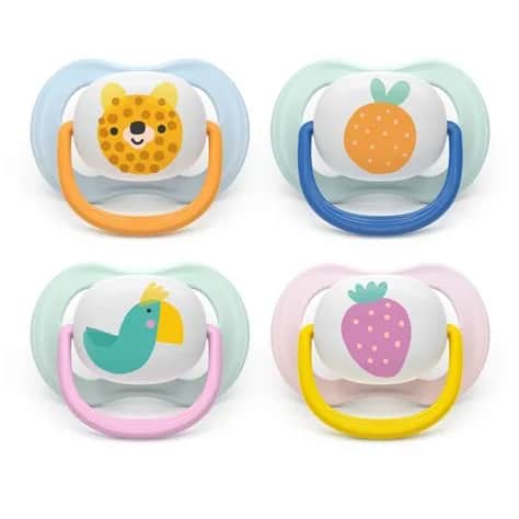 Sucettes Ultra Air 0-6 mois x2 (Animaux)