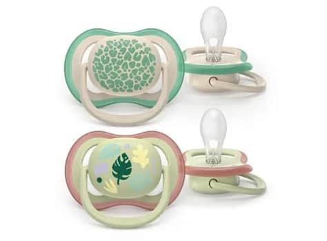 Sucettes Ultra Air 6-18 mois x2 (Feuilles)