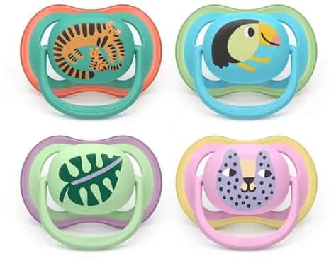Sucettes Ultra Air 6-18 mois x2 (Jungle)