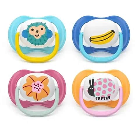 Sucettes Ultra Air 6-18 mois x2 (Rose/Orange)