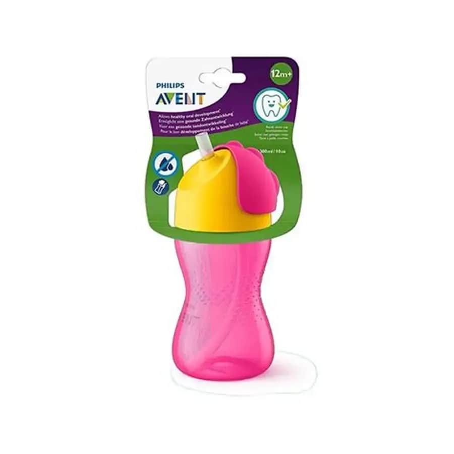 Tasse à Paille 300ml Girl 12m+