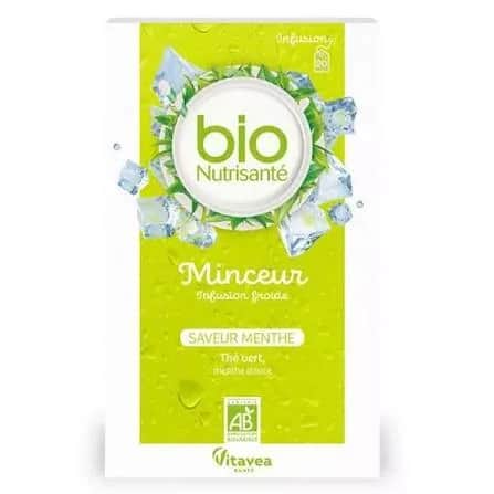 Thé vert Infusion Froide Saveur Menthe Minceur B/20