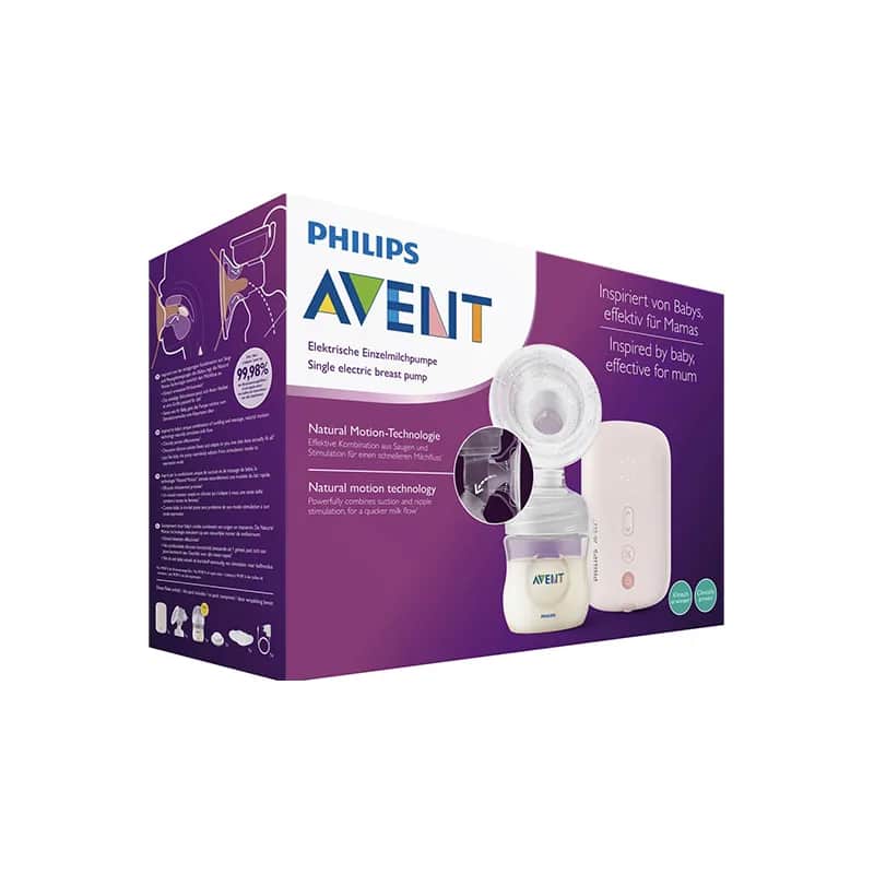 Tire-lait électrique 1 Nat. + 1 biberon 125ml