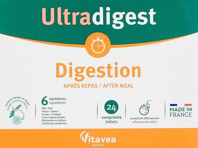 Ultradigest Après repas (digestion) 24 comprimés