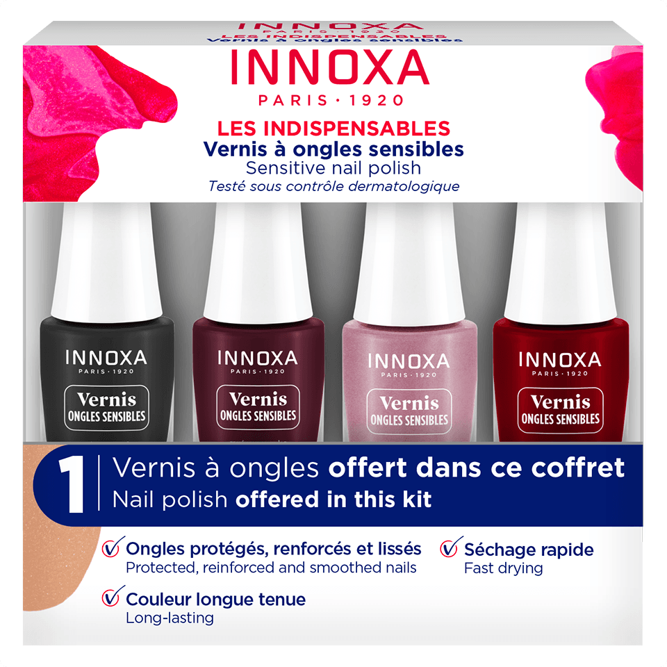 Coffret 4 vernis Indispensables