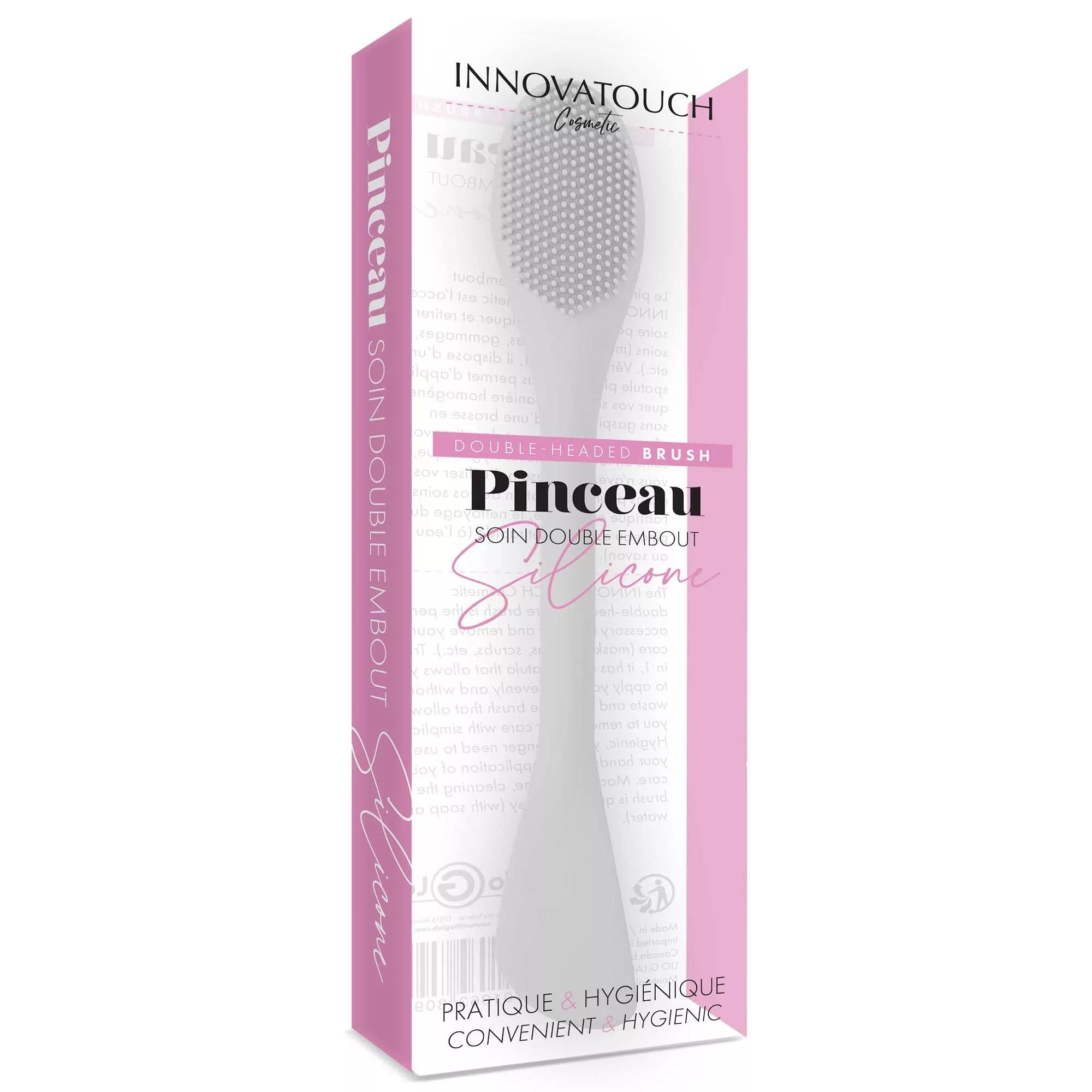 Pinceau Soin Double Embout Silicone