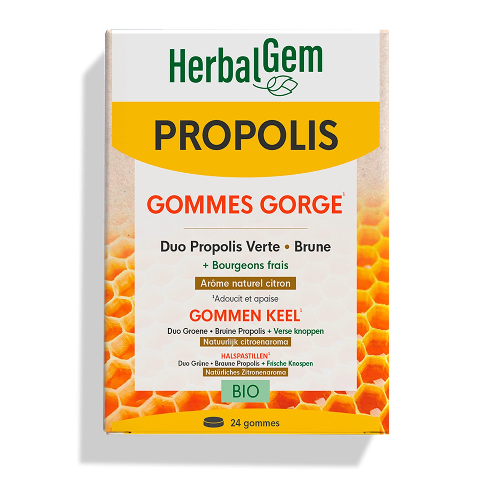 Propolis Gommes Gorge x24