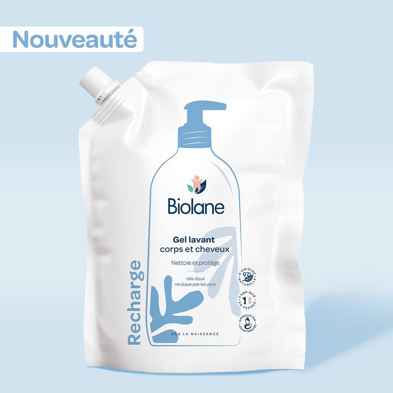 Eco Recharge Gel Lavant Corps et Cheveux 500ml