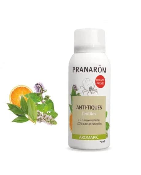 Aromapic Spray Anti-Tiques Textiles et Vêtements 75ml