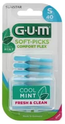 Bâtonnets Soft-Picks Comfort Flex S x40 669