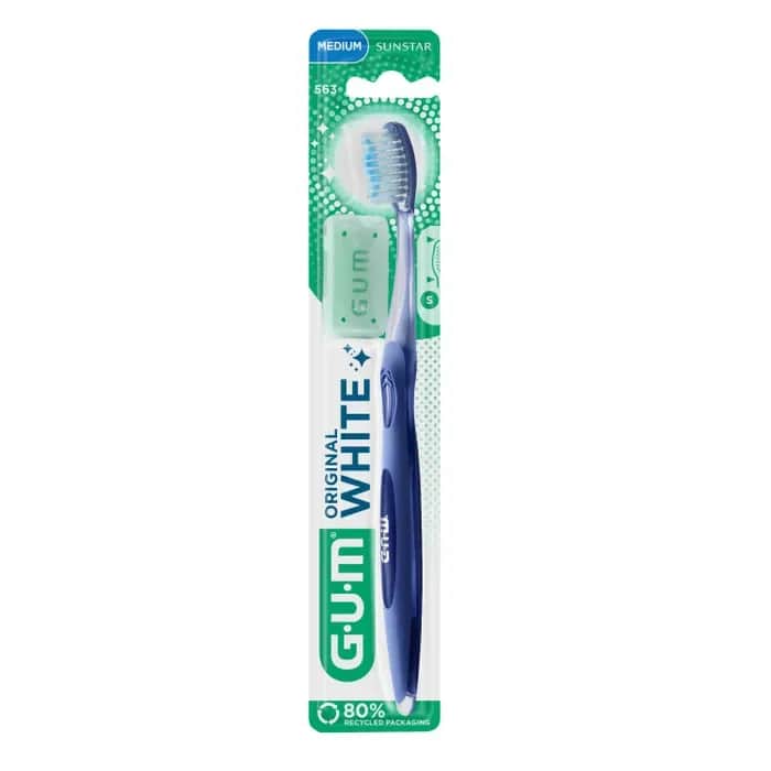 Brosse à dents 563 Medium Original White