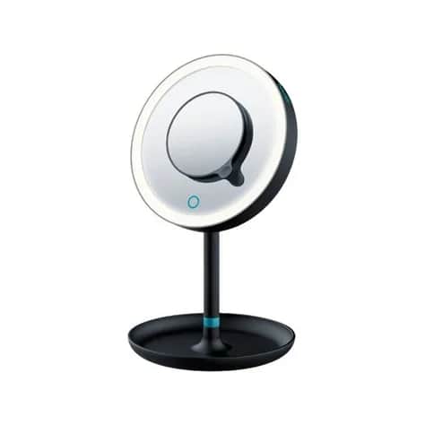 BS45 Miroir cosmétique éclairé grossissement x5 Black Edition Limitée