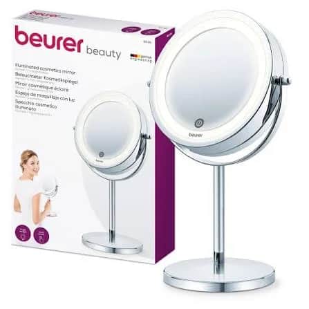 BS55 Miroir éclairé grossissement x5 18 leds