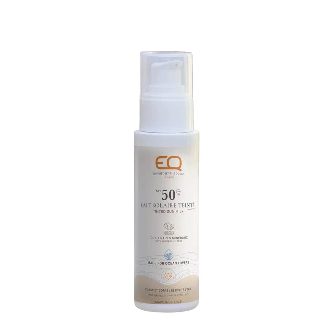 EQ lait solaire teinté SPF50 -50ml
