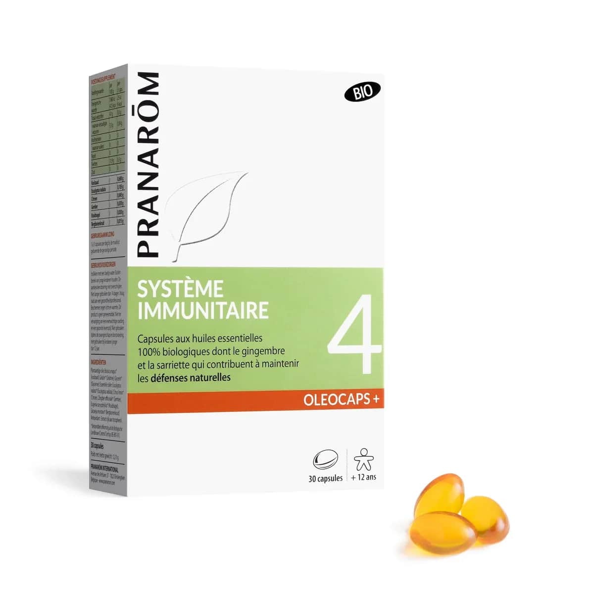 Oleocaps+ 4 Système Immunitaire BIO 30 caps