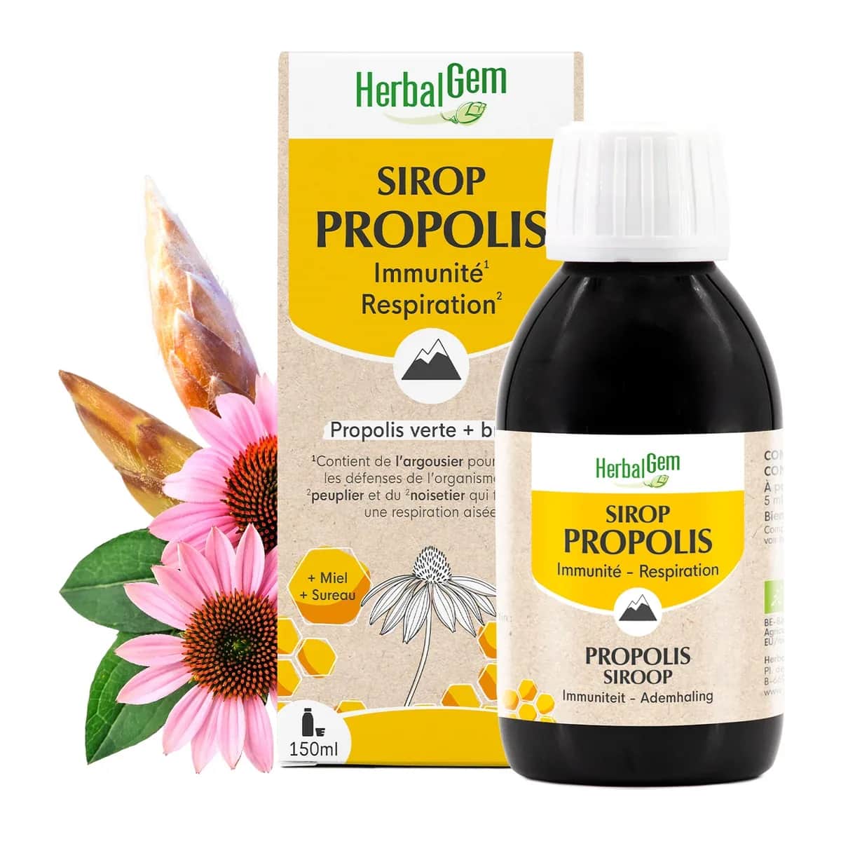 Propolis Sirop 150ml Immunité et Respiration