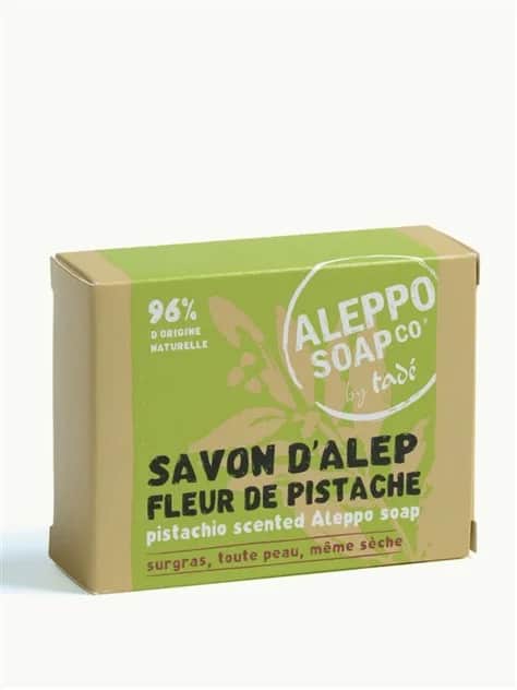 Savon d'Alep Fleur de Pistache 100g