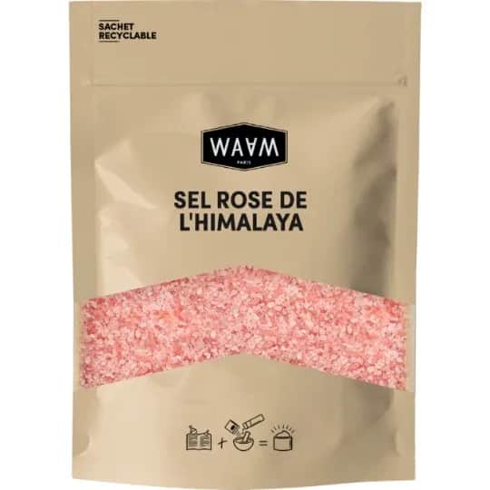 Sel Rose de l'Himalaya Doypack 500g